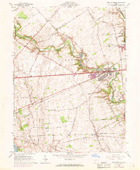 Download a high-resolution, GPS-compatible USGS topo map for West Jefferson, OH (1968 edition)