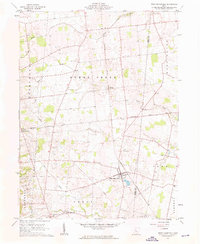 Download a high-resolution, GPS-compatible USGS topo map for West Mansfield, OH (1963 edition)