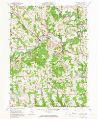 Download a high-resolution, GPS-compatible USGS topo map for West Point, OH (1966 edition)