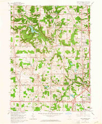Download a high-resolution, GPS-compatible USGS topo map for West Richfield, OH (1964 edition)