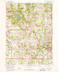 Download a high-resolution, GPS-compatible USGS topo map for West Richfield, OH (1968 edition)