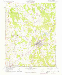 Download a high-resolution, GPS-compatible USGS topo map for West Union, OH (1975 edition)
