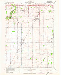 Download a high-resolution, GPS-compatible USGS topo map for Weston, OH (1972 edition)
