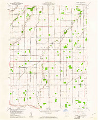Download a high-resolution, GPS-compatible USGS topo map for Wetsel, OH (1961 edition)
