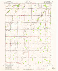 Download a high-resolution, GPS-compatible USGS topo map for Wetsel, OH (1972 edition)