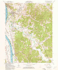 Download a high-resolution, GPS-compatible USGS topo map for Wheelersburg, OH (1972 edition)