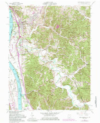 Download a high-resolution, GPS-compatible USGS topo map for Wheelersburg, OH (1985 edition)