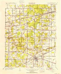 Download a high-resolution, GPS-compatible USGS topo map for Whitehouse, OH (1952 edition)