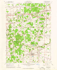Download a high-resolution, GPS-compatible USGS topo map for Whitehouse, OH (1966 edition)