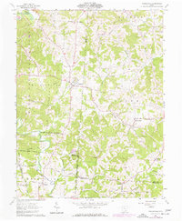 preview thumbnail of historical topo map of Wilkesville, OH in 1961