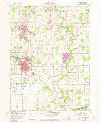 Download a high-resolution, GPS-compatible USGS topo map for Willard, OH (1973 edition)