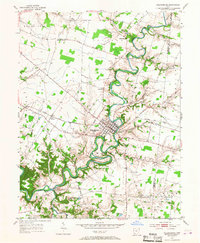 Download a high-resolution, GPS-compatible USGS topo map for Williamsburg, OH (1967 edition)