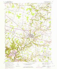 Download a high-resolution, GPS-compatible USGS topo map for Williamsburg, OH (1976 edition)