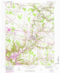 Download a high-resolution, GPS-compatible USGS topo map for Williamsburg, OH (1982 edition)