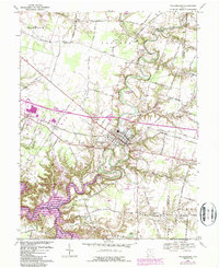 Download a high-resolution, GPS-compatible USGS topo map for Williamsburg, OH (1987 edition)