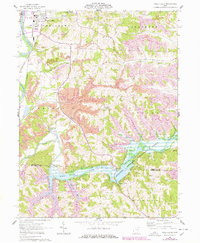 Download a high-resolution, GPS-compatible USGS topo map for Wills Creek, OH (1978 edition)