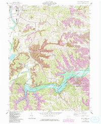 Download a high-resolution, GPS-compatible USGS topo map for Wills Creek, OH (1985 edition)