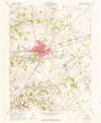 Download a high-resolution, GPS-compatible USGS topo map for Wilmington, OH (1973 edition)