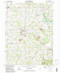 Download a high-resolution, GPS-compatible USGS topo map for Wilmot, OH (1998 edition)