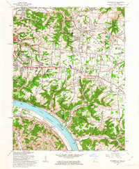 Download a high-resolution, GPS-compatible USGS topo map for Withamsville, OH (1963 edition)