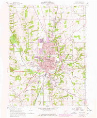 Download a high-resolution, GPS-compatible USGS topo map for Wooster, OH (1978 edition)