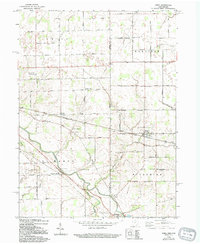 Download a high-resolution, GPS-compatible USGS topo map for Wren, OH (1994 edition)