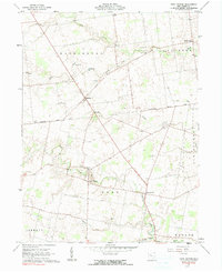 Download a high-resolution, GPS-compatible USGS topo map for York Center, OH (1991 edition)