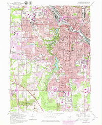 Download a high-resolution, GPS-compatible USGS topo map for Youngstown, OH (1980 edition)