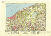 1950 Map of Cleveland