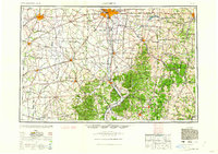 1962 Map of Columbus