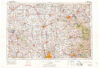 1966 Map of Marion, 1968 Print