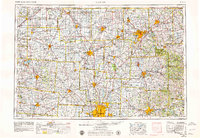 1966 Map of Marion, 1979 Print
