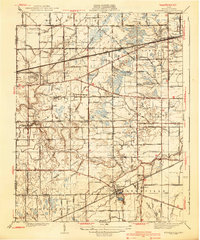Download a high-resolution, GPS-compatible USGS topo map for Whitehouse, OH (1940 edition)
