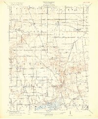 1915 Map of Alger