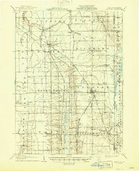 preview thumbnail of historical topo map of Andover, OH in 1907
