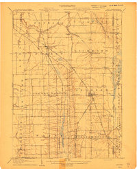1907 Map of Andover, OH