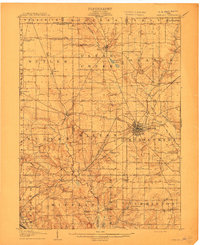 1908 Map of Ashland