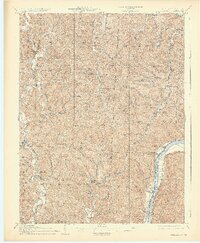 1908 Map of Athalia, 1926 Print