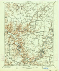 1916 Map of Brown County, OH, 1934 Print