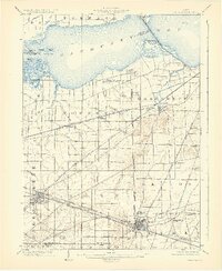 1903 Map of Bellevue, 1931 Print