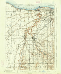 1904 Map of Berea, 1934 Print