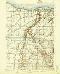 1904 Map of Berea, 1939 Print