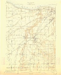 1904 Map of Berea, 1912 Print