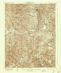 1908 Map of Bidwell, 1936 Print