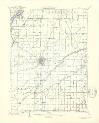 1903 Map of Bowling Green, 1921 Print