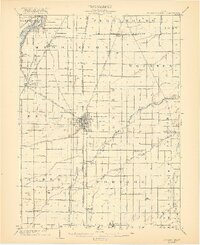 1903 Map of Bowling Green, 1921 Print