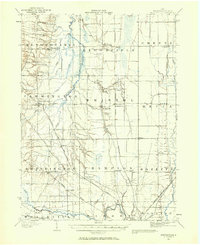 1905 Map of Bristolville, 1956 Print