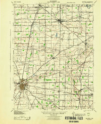 Download a high-resolution, GPS-compatible USGS topo map for Bucyrus, OH (1943 edition)