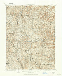 1901 Map of Cadiz, 1962 Print