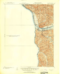 1901 Map of Ceredo, 1953 Print